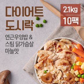 닭가슴살 도시락 연근우엉밥 210gX10팩