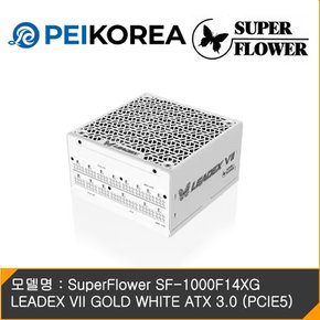 SuperFlower SF-1000F14XG LEADEX VII GOLD WHITE ATX 3.0 (PCIE5)