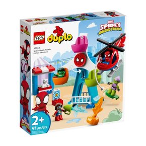 (조립용) 듀플로 스파이더맨과 친구들 놀이공원 모험 10963 완구 장난감