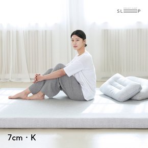 메모리폼 토퍼 매트리스 푹신토퍼 킹 7cm (K)
