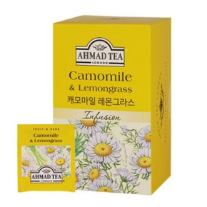 [아마드] 캐모마일 레몬그라스 허브차 (20티백)