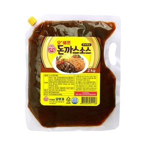 담백하고 달콤한 본연의 맛 오쉐프 돈까스소스 2kg