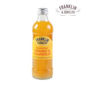 [프랭클린] 오렌지, 자몽 & 레몬그라스 탄산음료 275ml x 12입