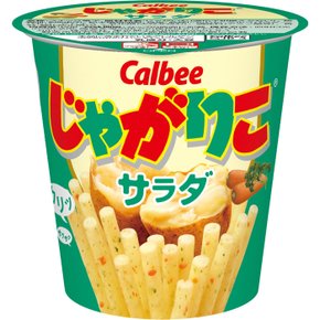 가루비 쟈가리코 사라다 샐러드맛 감자 스낵 60g 12개입