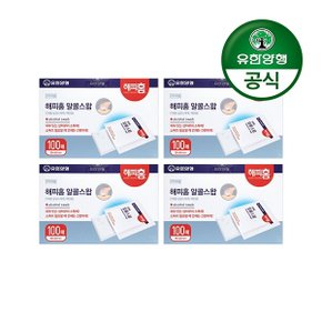 [유한양행]해피홈 소독용 알콜스왑 100매입 4개