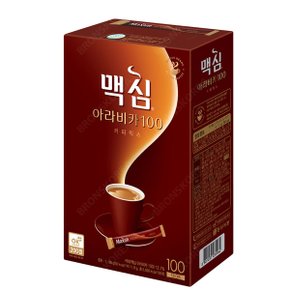 동서 맥심 아라비카 100 커피믹스 100T 스틱커피 일회용