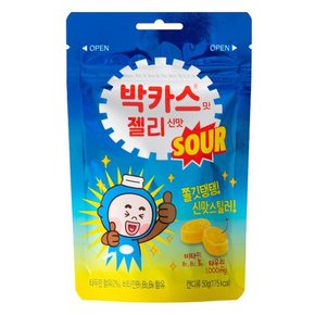박카스맛 젤리 신맛 50g