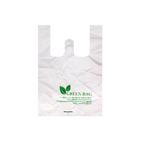 친환경 생분해성 비닐봉투(소) 100장 썩는 비닐봉지