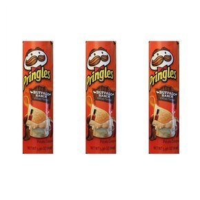 [해외직구]프링글스 버팔로 랜치 크리스피 감자칩 169g 3팩/ Pringles Buffalo Ranch Crisps Potato Chips 5.96oz