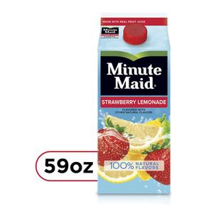 [해외직구] Minute Maid 미닛메이드 딸기 레모네이드 과일 주스 1.75L