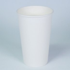 16온스 흰색 무지 커피컵 종이컵(510ml) 100개