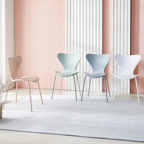 식탁의자 이브 체어, 플라스틱 카페 디자인 파스텔 컬러 의자