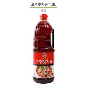 요리소스 중식요리 고추맛기름 매콤요리 만능소스  1.8L