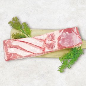 [국제식품] 우리돼지 한돈 통삼겹살 1kg(구이용,바베큐용)