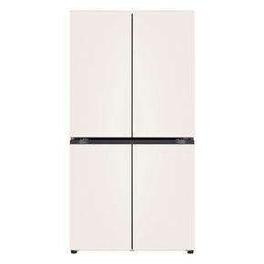 [LG전자공식인증점] LG 디오스 냉장고 오브제컬렉션 T873MEE012 (870L)(희망일)