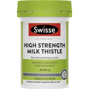 [해외직구] 호주직구 스위스 밀크씨슬 60정 Swisse Milk Thistle