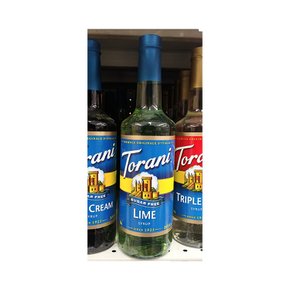 [해외직구] 토라니 무설탕 라임 시럽 Torani Lime Syrup 750ml