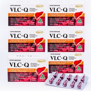 호주 오리진에이 VLC-Q 폴리코사놀+코큐텐+리버디톡스 30캡슐 x6