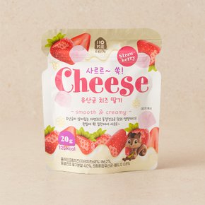 사르르쏙 유산균 치즈 딸기 20g