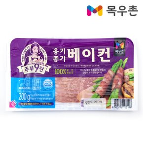 [푸른들마켓][목우촌] 주부9단 옹기종기 베이컨 200g
