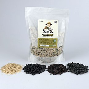 황금눈쌀 블랙푸드 난다米 900g(유기농현미800g,찰흑미,약콩,서리태,각33g)
