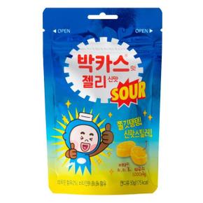 간식 쿠키 박카스맛 젤리 신맛 50g X ( 5매입 )