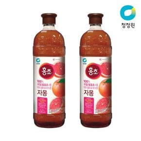 청정원 홍초 자몽 1.5LX2