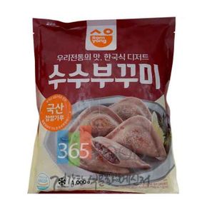 떡세트 떡 삼양 수수부꾸미 1kg