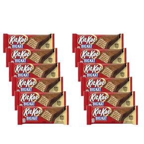[해외직구] KIT KAT 킷캣 빅 캣 밀크 초콜릿 웨이퍼 캔디 바 85g 12팩
