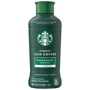 [해외직구] Starbucks 스타벅스 미디엄 로스트 가당 아이스 커피 1.42L