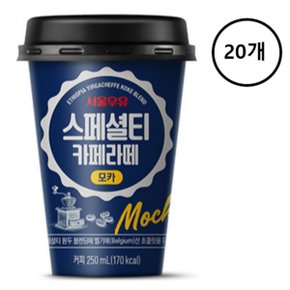 서울우유 스페셜티 카페 라떼 모카 250ml x 20개
