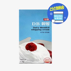 선인 DB 휘핑크림 1L 무가당 혼합 생크림 (아이스박스 무료)
