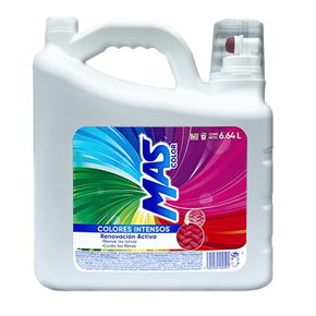 변색방지 유색 옷 전용 기능성 특수 액체 세탁 세제 마스 칼라 6.64L