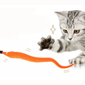 PET 고양이 낚시대 리필 교체 스네이크 테일 카샤