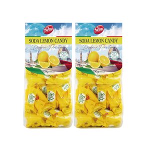 포지타노 소다 레몬 맛 캔디 200g 2봉지 이탈리아 임산부 입덧 사탕 선물