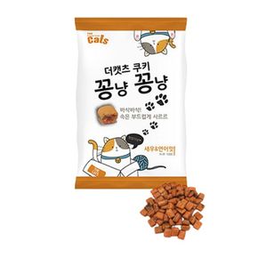 캣 쿠키 새우연어맛 100g 고양이영양간식 겉바속촉