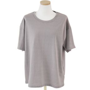 남녀공용기본반팔티 민무늬T 기본무지티셔츠 그레이 (WC4B761)