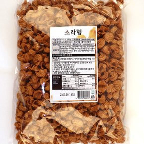 더무팡2)PHQ-신미제과 소라형 1kg X2/대용량,업소용,소분용,쿠키,사탕,건빵