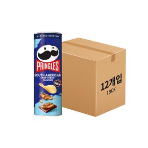 프링글스 남미식 찹스테이크 100g 12개 / 박스판매