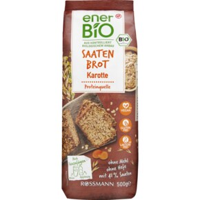 독일 로스만 enerBiO 에너바이오 씨앗 빵 믹스 당근 500g