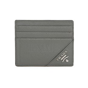 [중고명품] 프라다 카드 지갑 명함지갑 심플카트 2MC223 그레이 지갑
