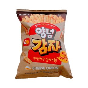 롯데리아 양념감자 치즈어니언맛 봉지스낵 50g x 3개 (무료배송)