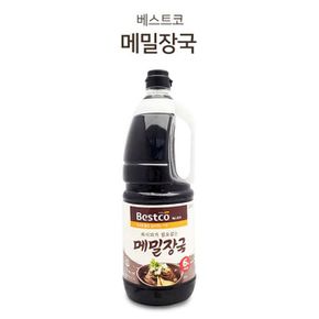 쿨샵 베스트코 6배희석 메밀장국 모밀육수 2.1kg