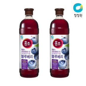 청정원 홍초 블루베리 1.5LX2개