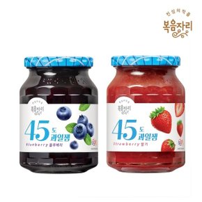 복음 45도잼(블루베리)350g + 복음 45잼(딸기)350g