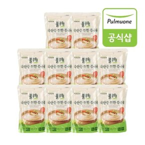 국산콩 진한 콩국물 (350gX10봉) 총 10인분