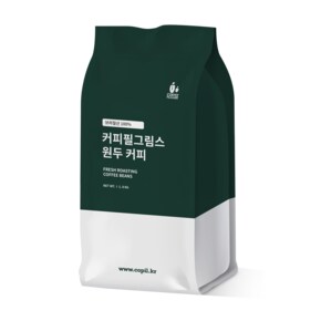 [가격Down,용량Up,맛은그대로]커피필그림스 원두커피 FOREST No. 217 블렌딩 1.8kg (갓볶은 신선한 국내 로스팅, 당일 발송)