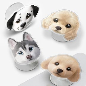 캔디 슈가캣 사랑스러운 반려댕댕이 휴대폰 스마트폰 아크릴 스마트톡 강아지 디자인 폰톡