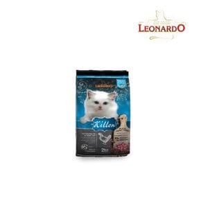 레오나르도 고양이사료 키튼 2kg + 물티슈 증정