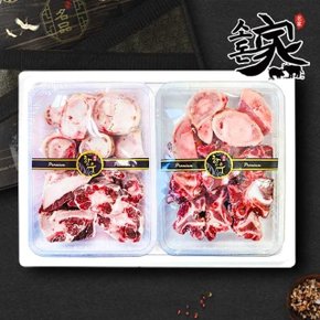 [소돈가] 한우 곰탕 선물세트(우족+꼬리+사골+소뼈)4kg